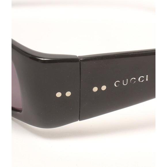 Gucci Rectangular Sunglasses Black - Picture 3 of 7